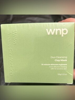 WNP Duo Nature Perfection -Green Clay Mask - 15-Minute Duo Cleansing Treatment